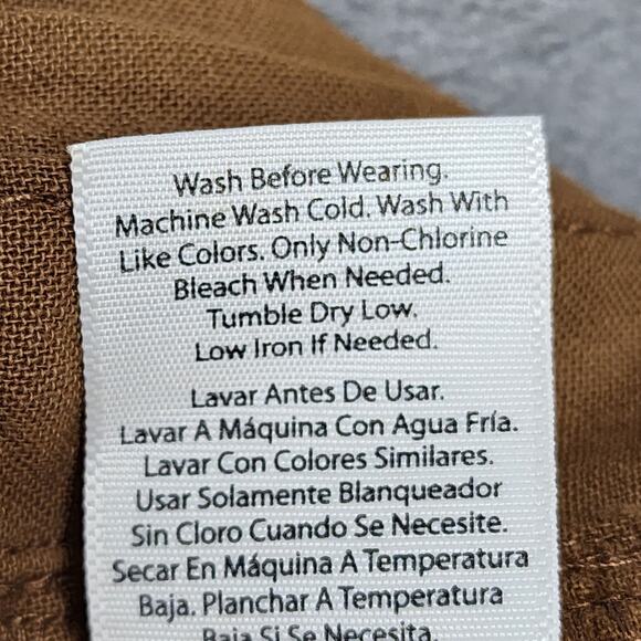 NWT No Boundaries Men’s XL 40-42 Jogger Shorts Brown Stretch Twill Elastic Waist - Picture 9 of 13